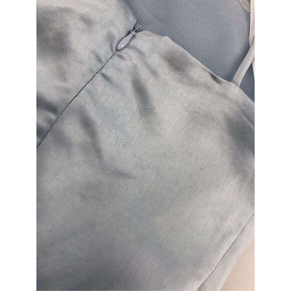 superdown‎ Billie Drape Midi Dress in Dusty Blue XXS - Picture 10 of 11